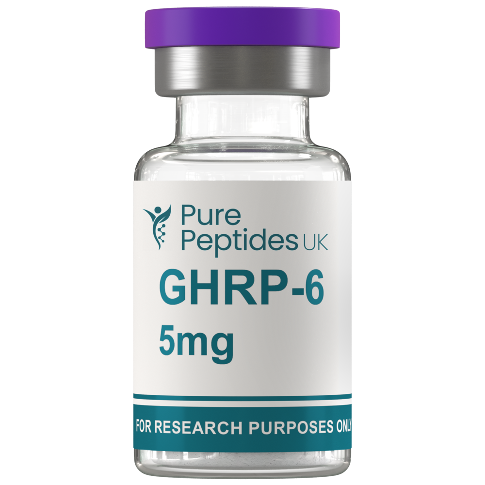 GHRP-6 5mg research peptide product image