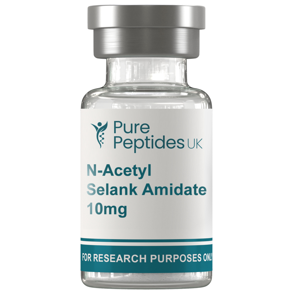 N-Acetyl Selank Amidate 10mg research peptide product image